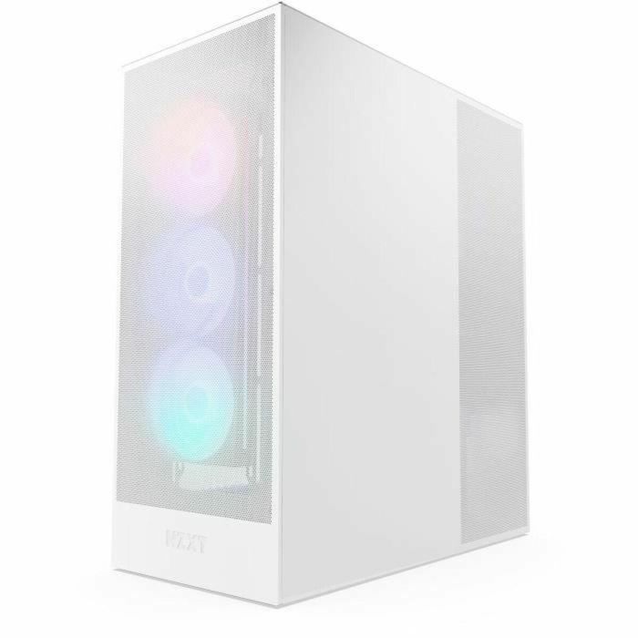 Nzxt CM-H72FW-R1 H7 Flow RGB Caja de Torre Media con Ventiladores RGB Incluidos, Blanco 3