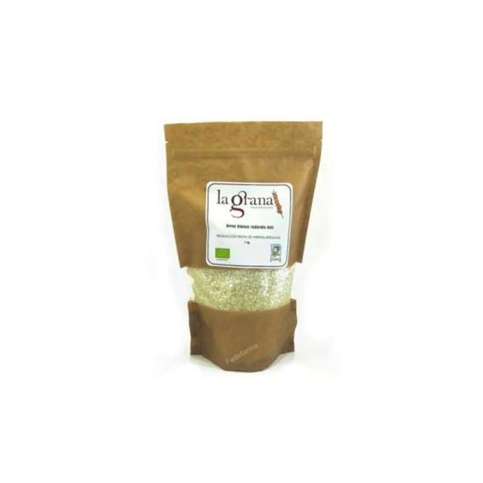 LA GRANA Arroz redondo blanco ecológico 1 Kg