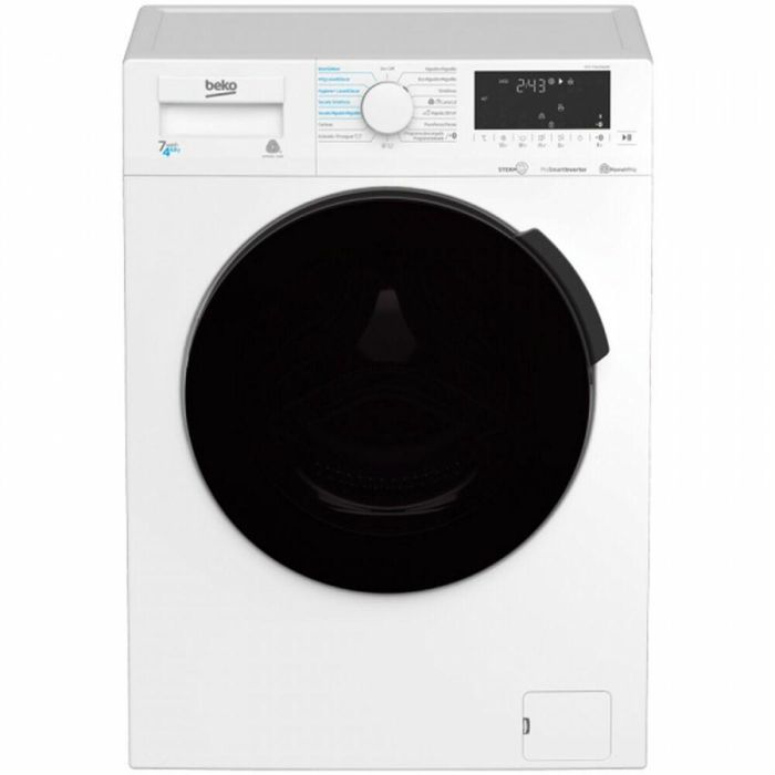 Lavadora - Secadora BEKO HTV 7716 DSW BTR 7kg / 4kg 1400 rpm Blanco 7 kg Lavadora - Secadora BEKO HTV 7716 DSW BTR 7kg / 4kg 1400 rpm Blanco 7 kg