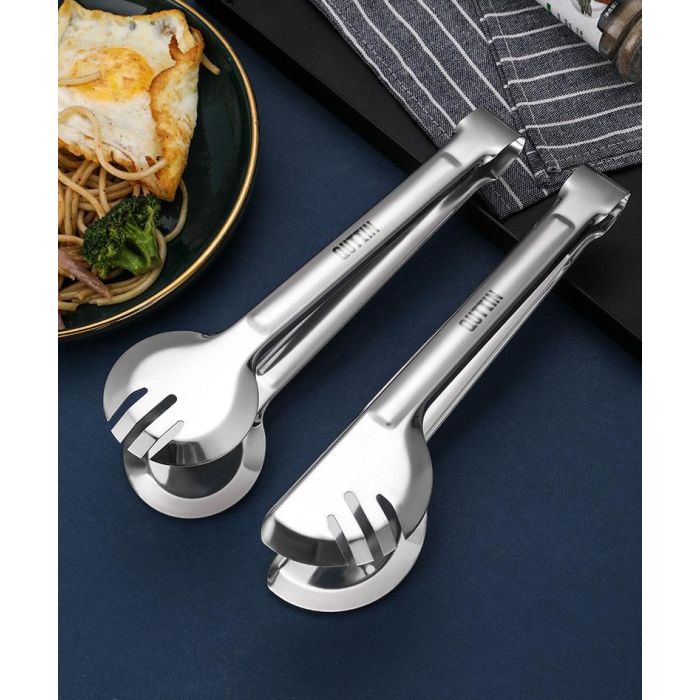 Pinzas de cocina multiuso de acero Quttin 23.5 cm (36 Unidades) 3 Pinzas de cocina multiuso de acero Quttin 23.5 cm (36 Unidades) 3