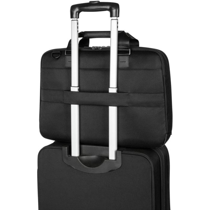 Targus TBT932GL Maletín para Portátil 40,6 cm (16") Negro de Nylon y Poliuretano, Resistente al Agua, con Asa, Correa Hombro y Bloqueable 9