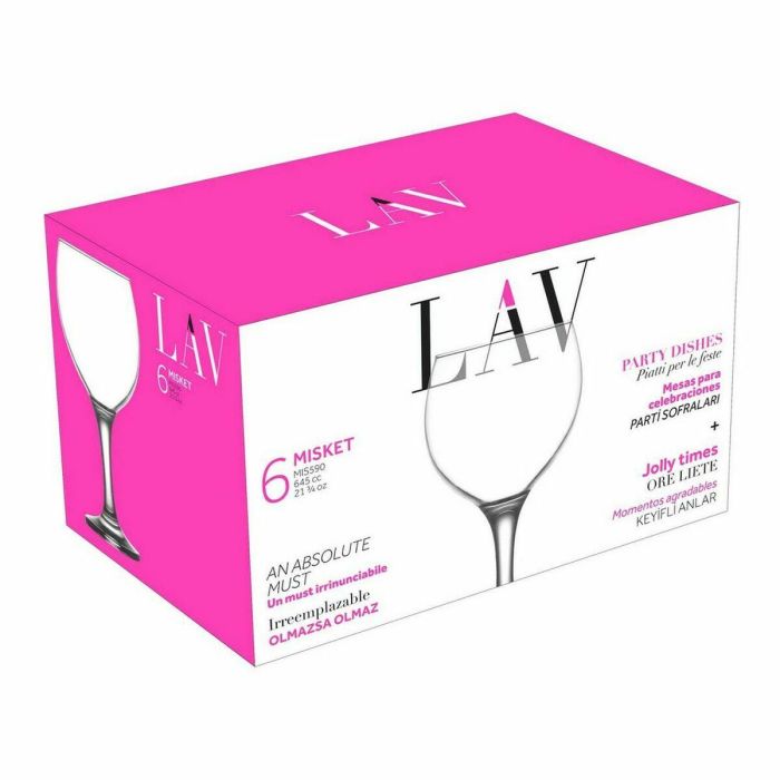 Set de Copas LAV Misket (6 pcs) 1 Set de Copas LAV Misket (6 pcs) 1