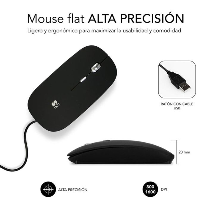 Maletín + Ratón Subblim Select Pack para Portátiles hasta 15.6"/ Cinta para Trolley/ Negro 2