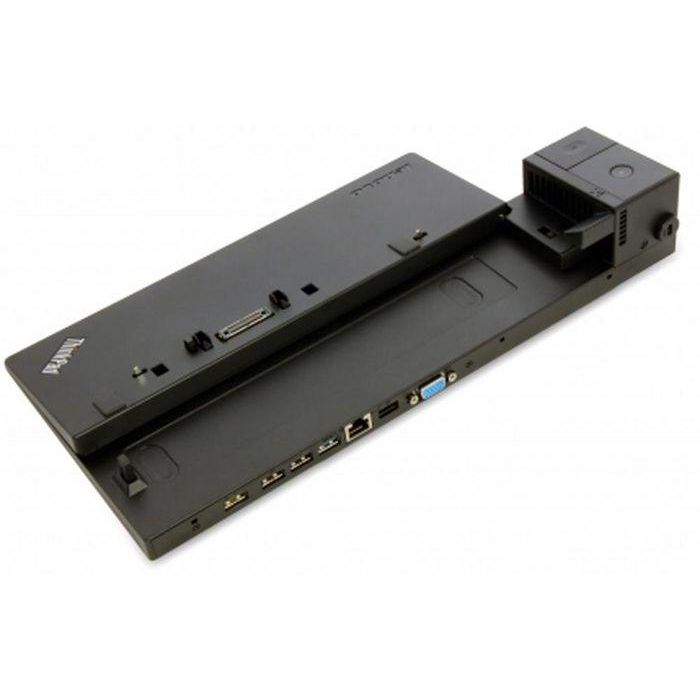 Lenovo ThinkPad Basic Dock 65W, 3x USB 2.0, Gigabit Ethernet, VGA, Black 1 Lenovo ThinkPad Basic Dock 65W, 3x USB 2.0, Gigabit Ethernet, VGA, Black 1