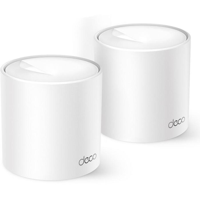 TP-Link Deco X10 Access Point Mesh Wi-Fi 6 (2-pack) Blanco 190 m² Doble Banda 1500 Mbps
