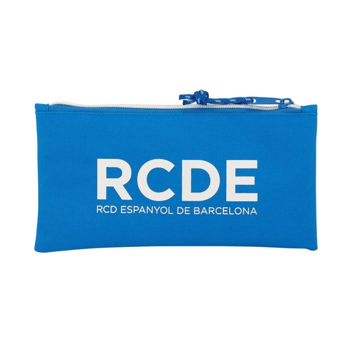 Bolso Escolar Safta Portatodo R.C.D. Español Dos Cremalleras 220x110 mm 1