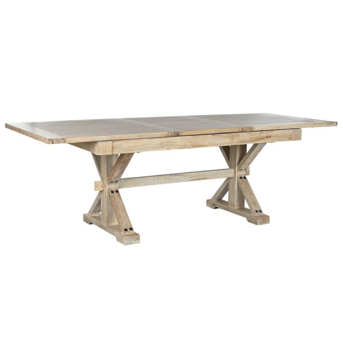 Mesa de Comedor Home ESPRIT Natural Madera Reciclada Madera de olmo 180 x 90 x 76 cm 2