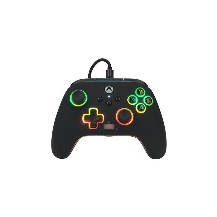 Power A Mando con Cable Spectra Infinity 1522360-01 para Xbox Serie X/S, Color Personalizable con LED 0 Power A Mando con Cable Spectra Infinity 1522360-01 para Xbox Serie X/S, Color Personalizable con LED 0