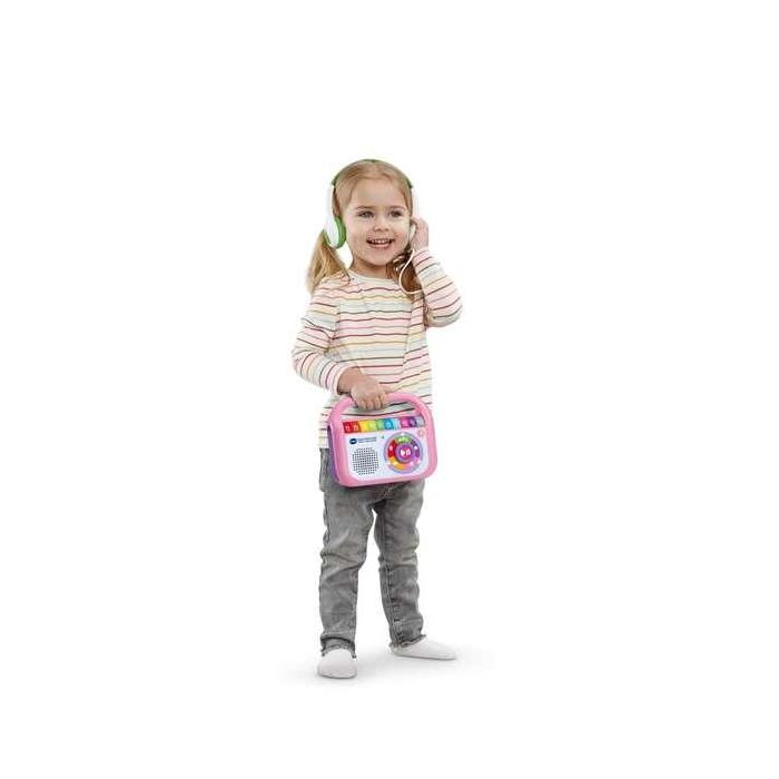 Vtech Reproductor Musical Graba, Canta y Baila Rosa 14,8x17,5x6 cm 4 Vtech Reproductor Musical Graba, Canta y Baila Rosa 14,8x17,5x6 cm 4