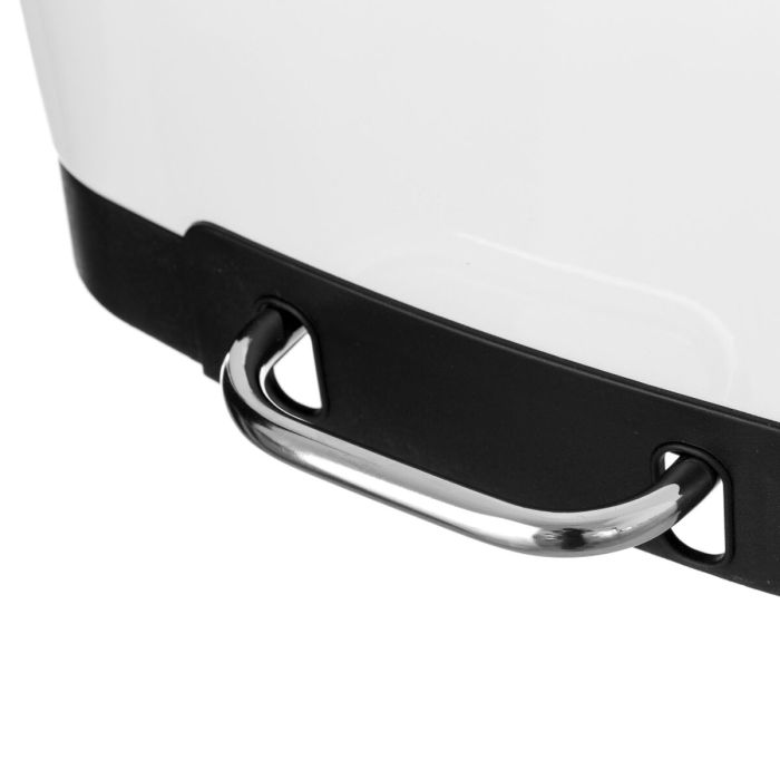 Cubo de basura Blanco Metal Polipropileno 12 L