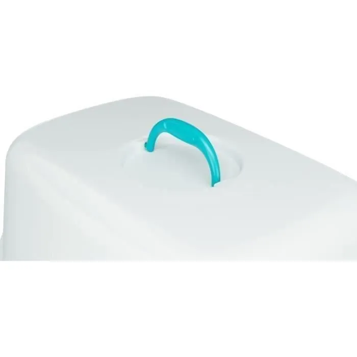 Trixie Caja de Arena Vico para Gato Aguamarina con Tapa y Fácil Cierre 40x40x56cm 3