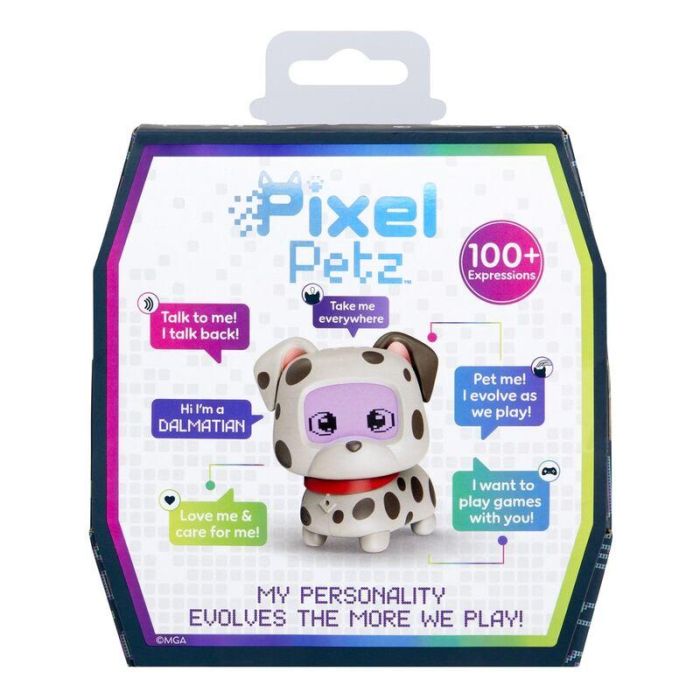 MGA Mascota Interactiva Pixel Petz, Responde a tu Voz y Adapta su Personalidad, con Luces y Sonidos, Niños +4 Años, Modelos Surtidos 4