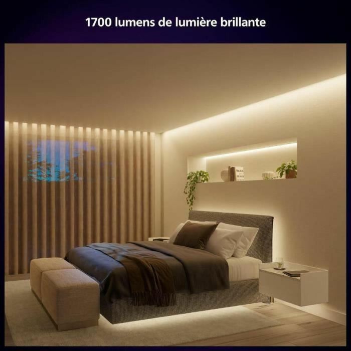Philips Hue PHI1724257564200 Lightstrip Tira de Luz LED Integrado Conectada 5m Blanco - Solo la Tira 2 Philips Hue PHI1724257564200 Lightstrip Tira de Luz LED Integrado Conectada 5m Blanco - Solo la Tira 2