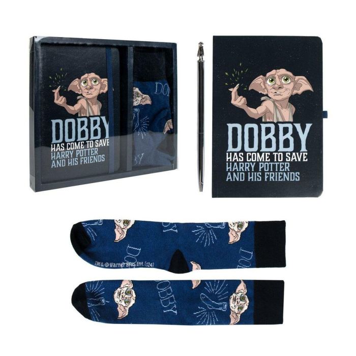 Set de papelería calcetín harry potter dobby 25.5 x 22.0 x 2.5 cm Set de papelería calcetín harry potter dobby 25.5 x 22.0 x 2.5 cm
