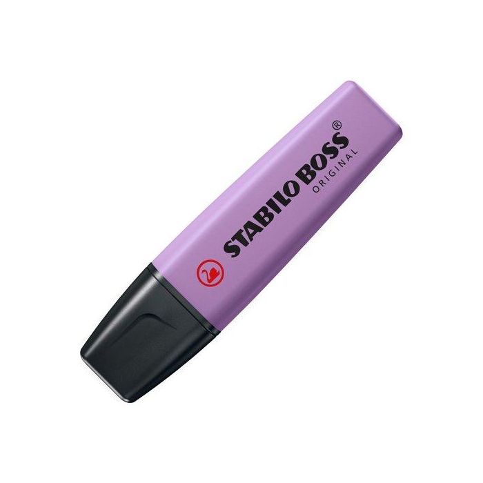 Marcador Fluor Stabilo Boss 70 Nature Colors Wildflowers Edition Lila Grisaceo (Set de 10)