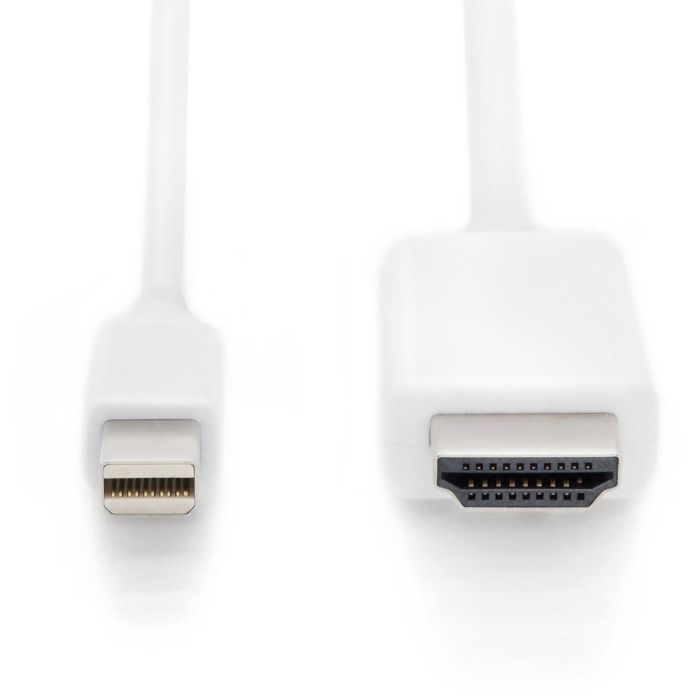 DIGITUS DisplayPort Adapterkabel mini DP->HDMI A St/St 8K 2m 1