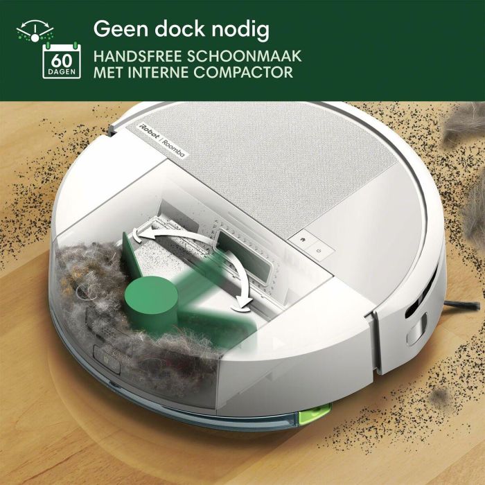 iRobot IRO5061042263087 Roomba 205 DustCompactor Combo Robot Aspirador, Compacta Residuos, Navegación Clearview LiDAR 60 J 16 iRobot IRO5061042263087 Roomba 205 DustCompactor Combo Robot Aspirador, Compacta Residuos, Navegación Clearview LiDAR 60 J 16