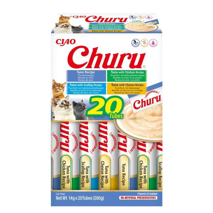 Churu Cat Variedades De Atun 20x14 gr