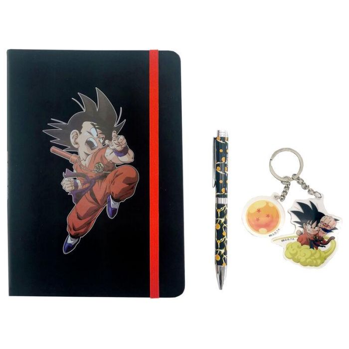 Set diario + boligrafo + llavero Dragon Ball 1