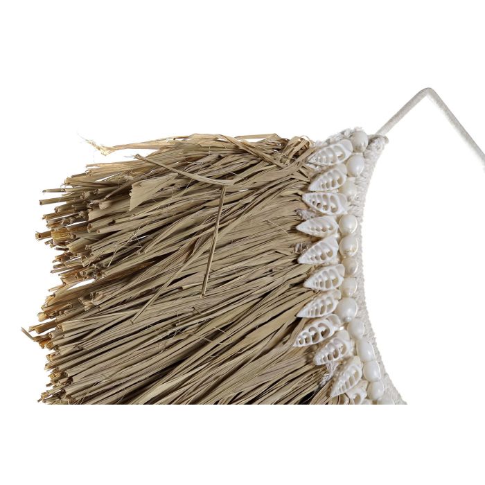 DKD Home Decor Decoración de Pared Balinesa, Cuadro Artesanal de Fibra y Conchas, Marrón y Beige, 70 cm Ancho x 57 cm Alto x 3 cm Fondo 1 DKD Home Decor Decoración de Pared Balinesa, Cuadro Artesanal de Fibra y Conchas, Marrón y Beige, 70 cm Ancho x 57 cm Alto x 3 cm Fondo 1