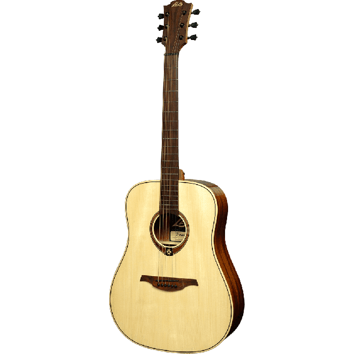 LAG Guitarra Acústica Dreadnought Tramontane 88 Lag Tapa Abeto Engelmann Macizo Acabado Brillante Natural Folk 2