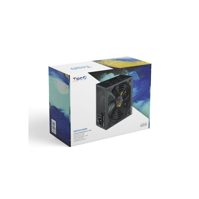 TOOQ FUENTE ALIMENTACION TQAPOLO-600SP 600W 6 TOOQ FUENTE ALIMENTACION TQAPOLO-600SP 600W 6