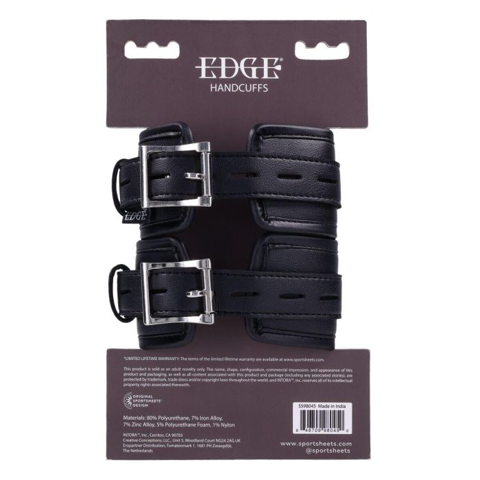 Esposas eróticas Sportsheets Edge Negro 2