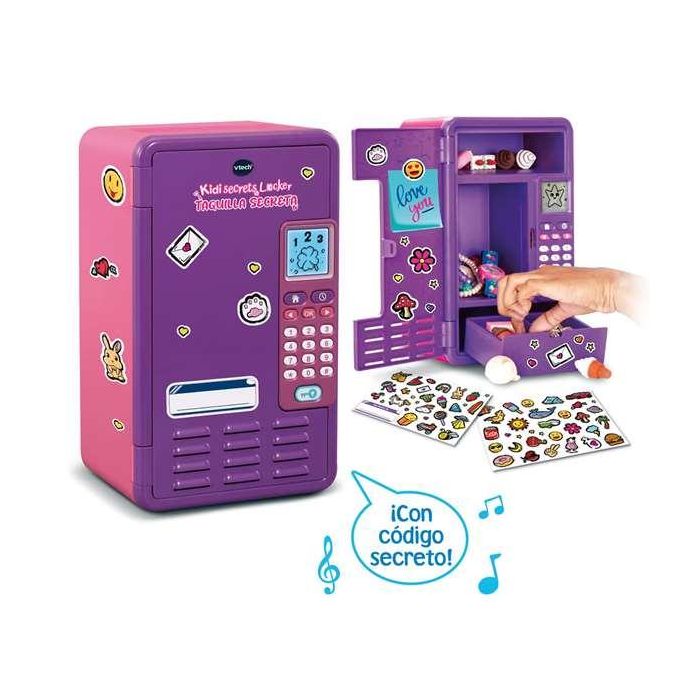 Taquilla secreta kidisecrets locker morada con nuevos accesorios (boli, posit y pegatinas incluidas) 25x12x33 cm 3 Taquilla secreta kidisecrets locker morada con nuevos accesorios (boli, posit y pegatinas incluidas) 25x12x33 cm 3