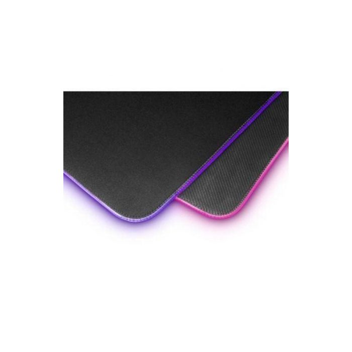 Mars Gaming MMPRGB2 Alfombrilla Gaming XXL RGB LED, HUB 2x USB 2.0, Superficie Nanotextil, Base Caucho, 800x300x4mm 3
