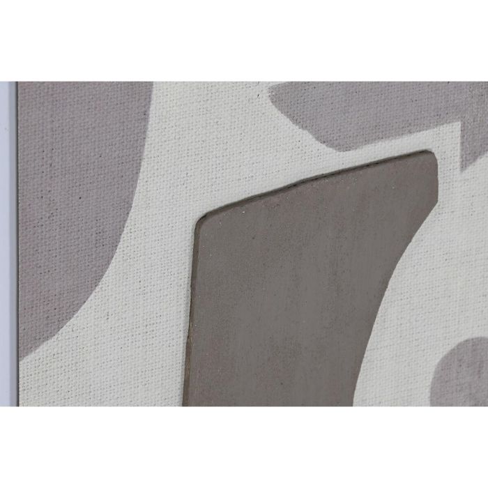 Cuadro Moderno DKD Home Decor Beige Gris 3 x 50 x 40 cm (2 Unidades) 3