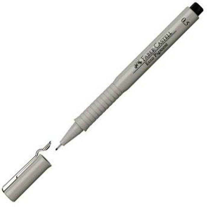 Rotuladores Faber-Castell Ecco Pigment 0,5 mm Negro (10 Unidades) 1 Rotuladores Faber-Castell Ecco Pigment 0,5 mm Negro (10 Unidades) 1