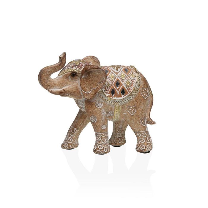 Figura Decorativa Versa Resina Elefante 5 X 11 X 12 CM