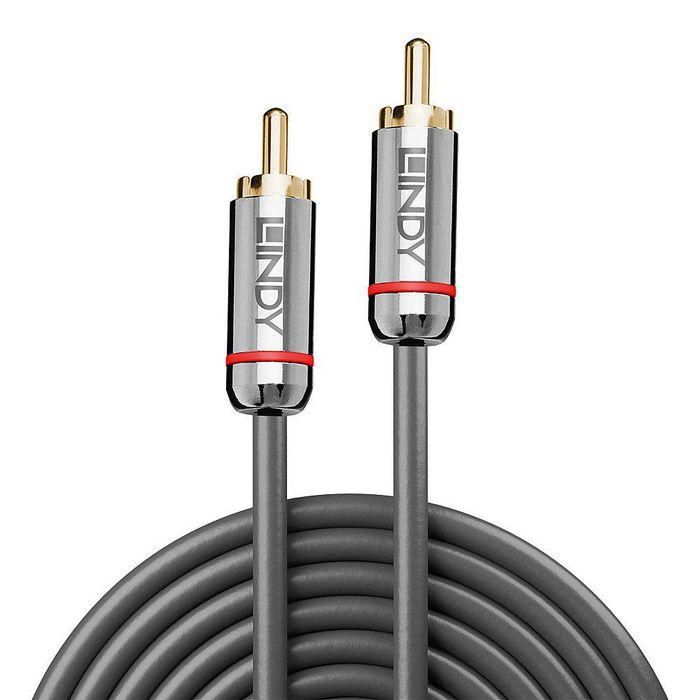 Lindy 3m Digital Phono Audio Cable, Cromo Line 1 Lindy 3m Digital Phono Audio Cable, Cromo Line 1