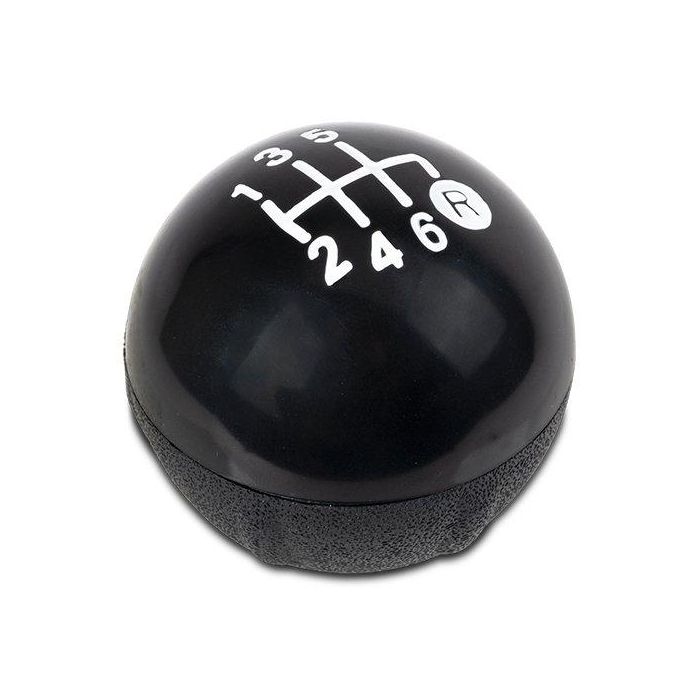 Fiat Cs10 POM40157V6 Pomo Palanca de Cambios Fiat 500 Negro 6 Velocidades compatible 2008-2016 Fiat Cs10 POM40157V6 Pomo Palanca de Cambios Fiat 500 Negro 6 Velocidades compatible 2008-2016