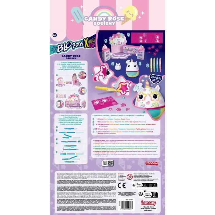 Blopens XTRA - LANSAY - Rosa de caramelo - Blandito - Para mayores de 6 años 3 Blopens XTRA - LANSAY - Rosa de caramelo - Blandito - Para mayores de 6 años 3