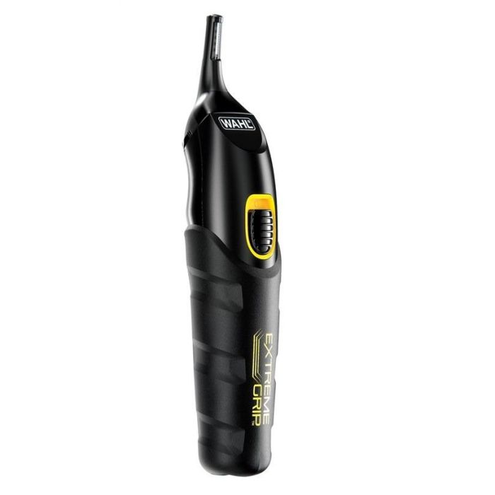 Wahl 09893-0460 Multigroomer con/sin cable, recortadora nariz, orejas y cejas, Extreme Grip Advanced, 4 cabezales, 8 peines 4