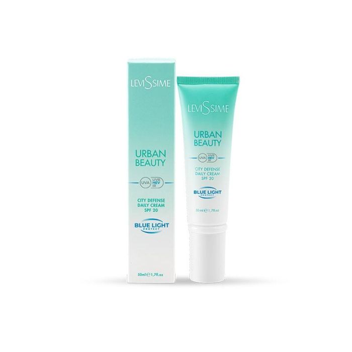 Urban Beauty City Defense Daily Cream Spf 20 Blue 50 mL Levissime