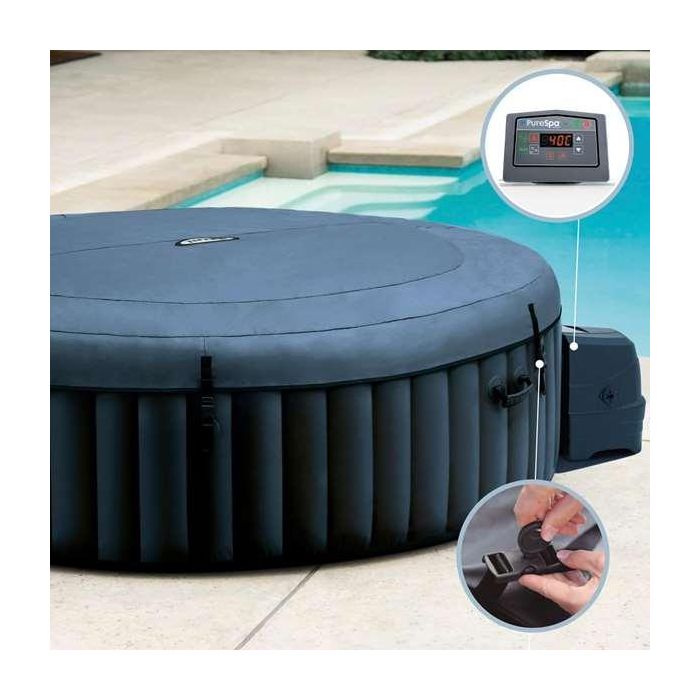 Intex Jacuzzi Puresoa Burbujas plus 795 Litros Redondo 196x71 cm PVC 3