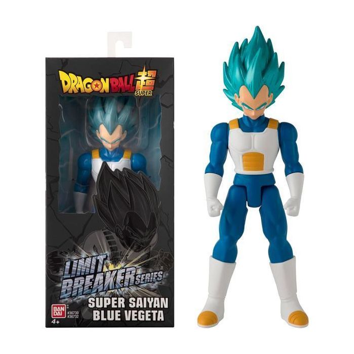 Bandai Figura Limit Breaker Series - Blue Vegeta Dragon Ball Super, 30cm, 5 puntos de articulación Bandai Figura Limit Breaker Series - Blue Vegeta Dragon Ball Super, 30cm, 5 puntos de articulación