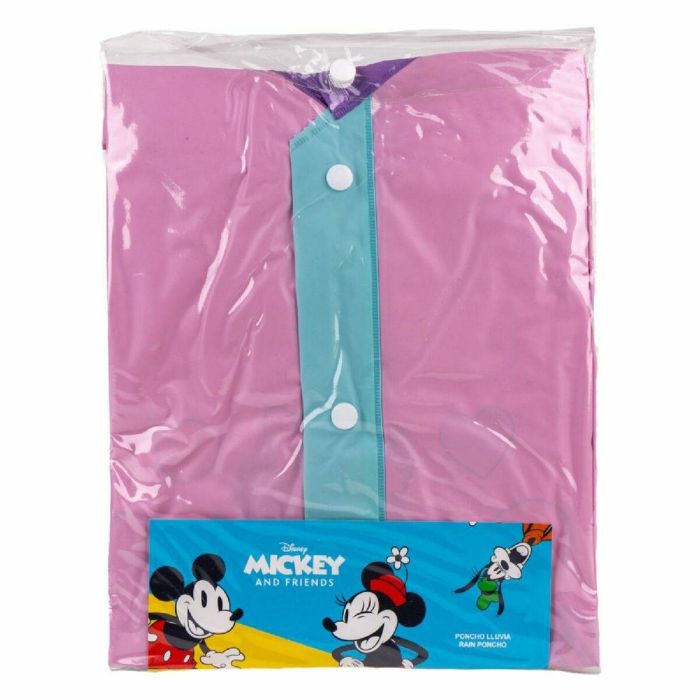 Poncho Impermeable con Capucha Minnie Mouse Lila 2 Poncho Impermeable con Capucha Minnie Mouse Lila 2