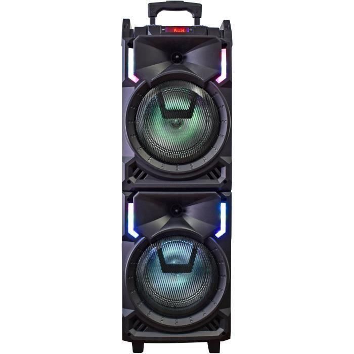 Inovalley MS01XXL Altavoz Trolley de Karaoke Bluetooth 800W Luminoso Pantalla LED USB con Micrófono y Batería Recargable 0 Inovalley MS01XXL Altavoz Trolley de Karaoke Bluetooth 800W Luminoso Pantalla LED USB con Micrófono y Batería Recargable 0