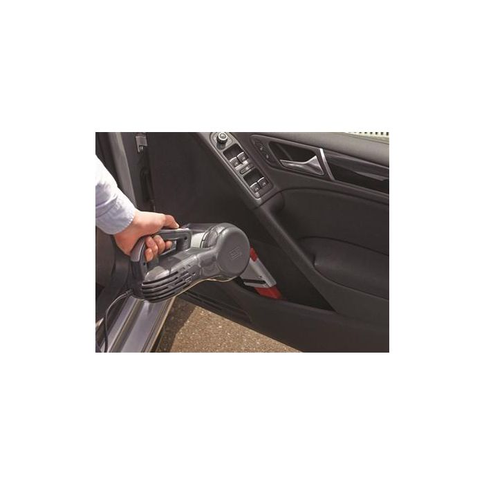 Black+Decker PV-1200-AV Recogetodo Ciclónico para Automóvil, Aspirador de Mano 12V con Cabezal Pivotante y 5m de Cable 14 Black+Decker PV-1200-AV Recogetodo Ciclónico para Automóvil, Aspirador de Mano 12V con Cabezal Pivotante y 5m de Cable 14