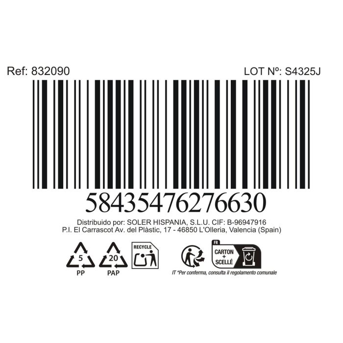 Prb Jumbo 450 ml 3 Dibujos Surtidos "Megan" M - La Mediterranea (36 Unidades) 2 Prb Jumbo 450 ml 3 Dibujos Surtidos "Megan" M - La Mediterranea (36 Unidades) 2