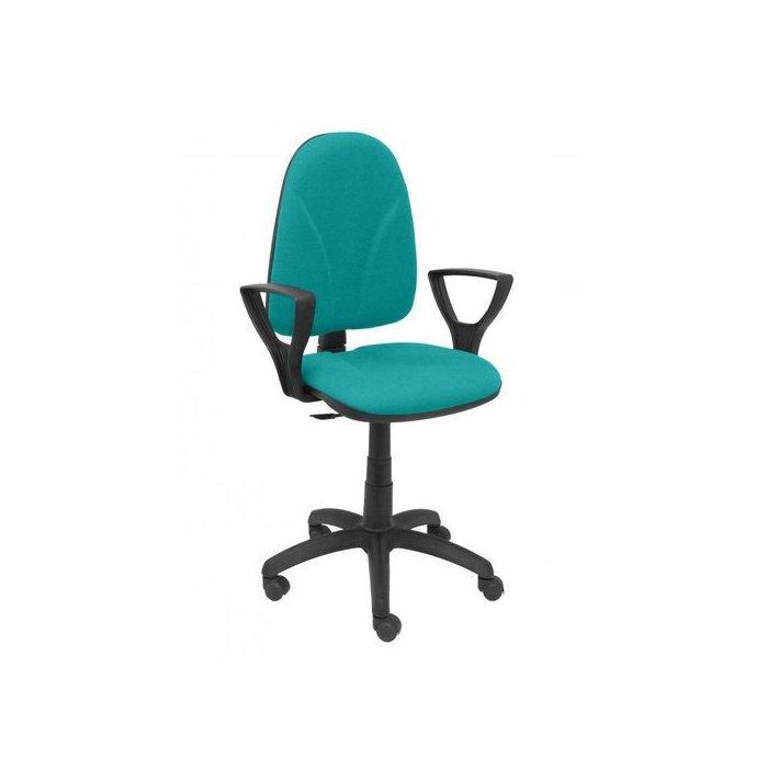 Silla Piqueras Y Crespo Algarra Cp Brazos Fijos Mecanismo Contacto Permanente Con Regulacion De Profundidad Ruedas Nylon Tapizado Bali Turquesa