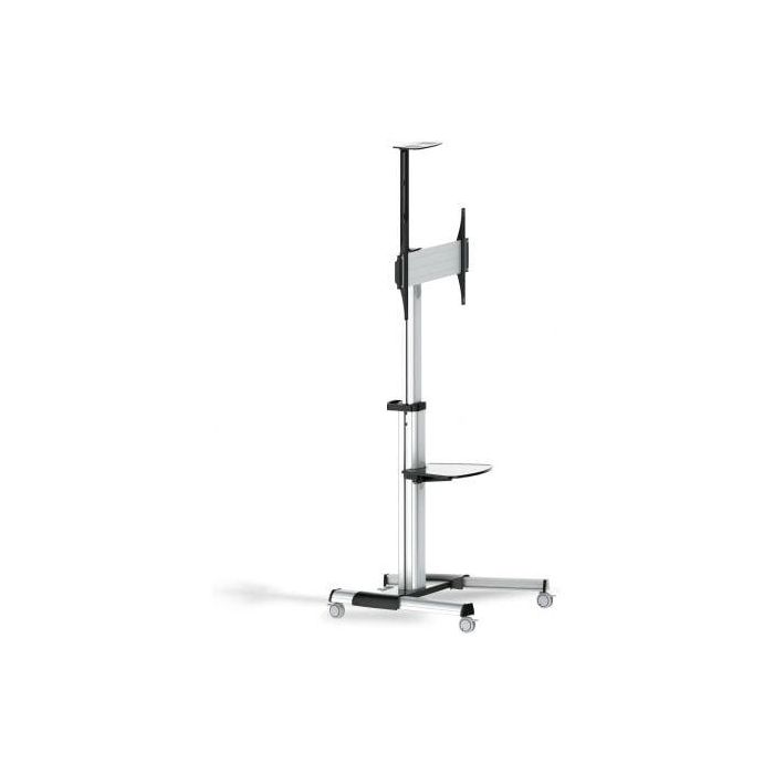 Soporte de Suelo Inclinable/ Ajustable con Ruedas TooQ FS1870M-B para TV de 37-70"/ hasta 50kg 1 Soporte de Suelo Inclinable/ Ajustable con Ruedas TooQ FS1870M-B para TV de 37-70"/ hasta 50kg 1