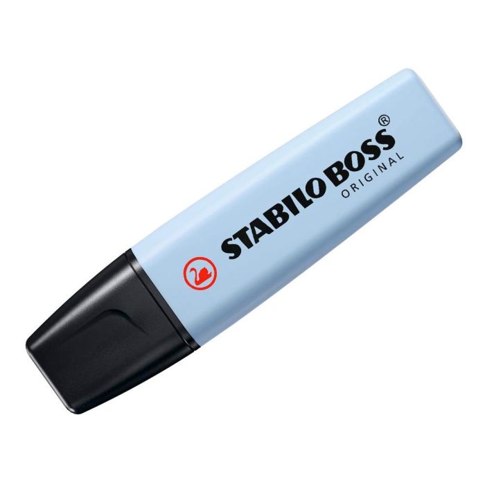 Rotulador Stabilo Boss Fluorescente 70 Pastel Azul Nublado 2