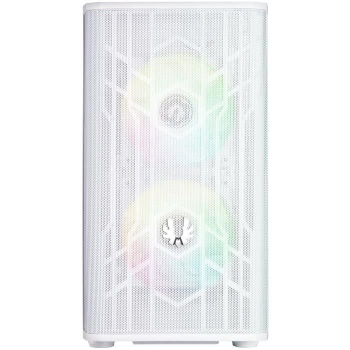 Caja PC - BITFENIX - Nova Mesh SE M-ATX ARGB (Blanco) - Mini torre - Micro-ATX - 3 ventiladores ARGB 1 Caja PC - BITFENIX - Nova Mesh SE M-ATX ARGB (Blanco) - Mini torre - Micro-ATX - 3 ventiladores ARGB 1