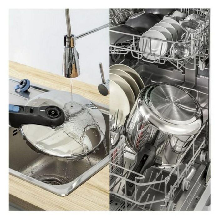 Olla Express Tefal P2584301 Acero Inoxidable 6 L 11 Olla Express Tefal P2584301 Acero Inoxidable 6 L 11