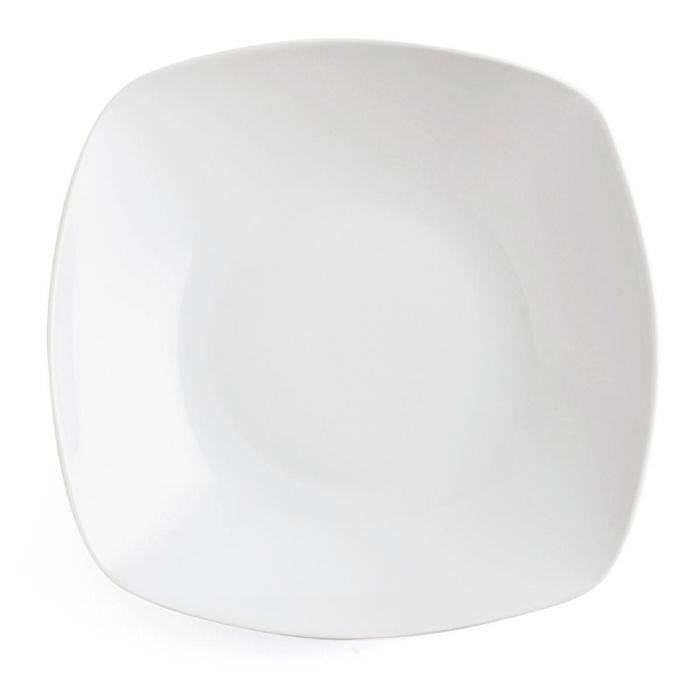 Quid Plato Hondo Novo Vinci Porcelana 20,5 cm (6 Unidades) Blanco Apilable, Apto Lavavajillas y Microondas 0 Quid Plato Hondo Novo Vinci Porcelana 20,5 cm (6 Unidades) Blanco Apilable, Apto Lavavajillas y Microondas 0