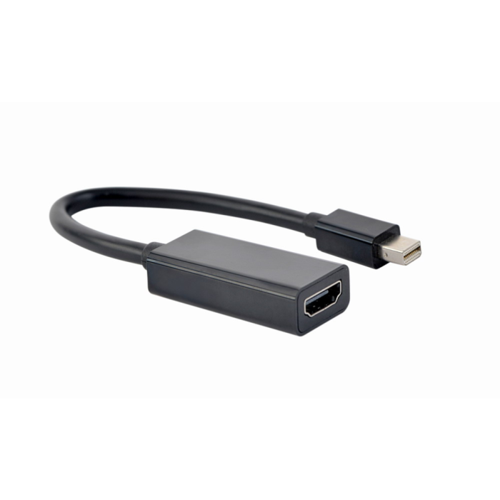 Gembird A-MDPM-HDMIF-02 adaptador de cable de vídeo Mini DisplayPort HDMI tipo A (Estándar) Negro Gembird A-MDPM-HDMIF-02 adaptador de cable de vídeo Mini DisplayPort HDMI tipo A (Estándar) Negro